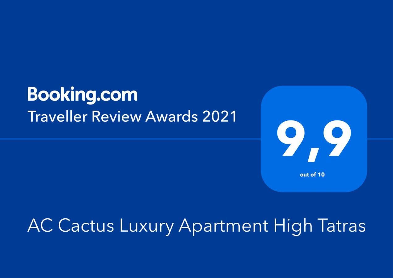 Tatrystay Cactus Luxury Apartments High Tatras Vel'ka Lomnica Eksteriør bilde